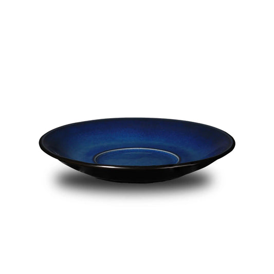 Don Bellini Mirage 4.75"/12cm Black Round Porcelain Saucer - HorecaStore