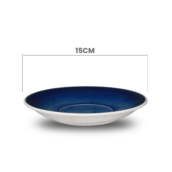 Don Bellini Mirage 5.9"/15cm White Round Porcelain Saucer - HorecaStore