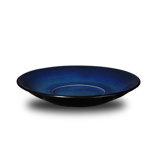 Don Bellini Mirage 5.9"/15cm Black Round Porcelain Saucer - HorecaStore