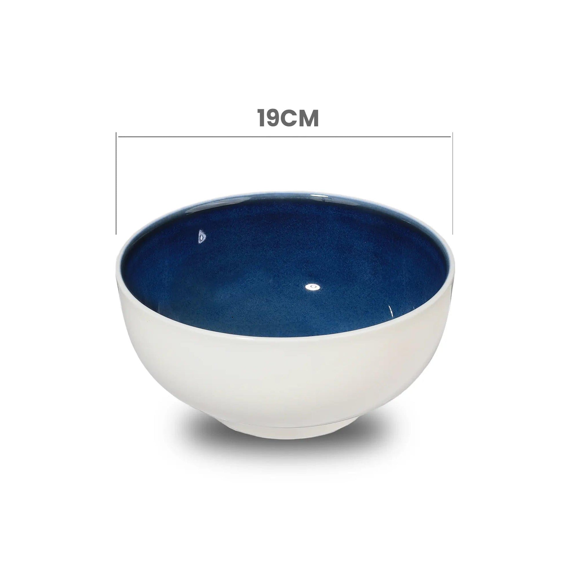 Don Bellini Mirage 7.5"/19cm White Round Porcelain Bowl - 4/Case