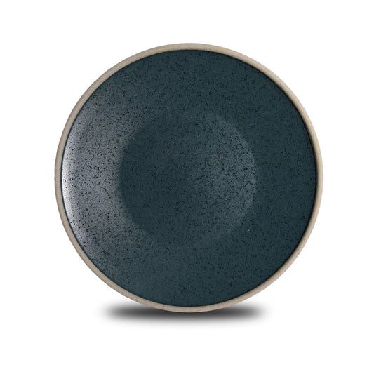 Don Bellini Night & Day 6"/16cm Midnight Blue Round Porcelain Plate - HorecaStore