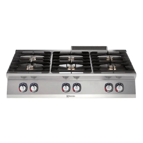 Electrolux 371004 Modular Cooking Range Gas Boiling Top 6 Burners, Power 33 kW