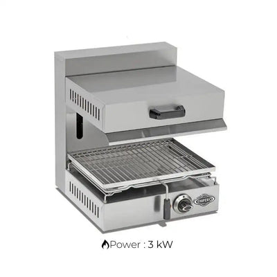 Empero EMP.PSE010 Electric Salamander Grill, Power: 3 kW, 45x50.2x51.7 cm - HorecaStore