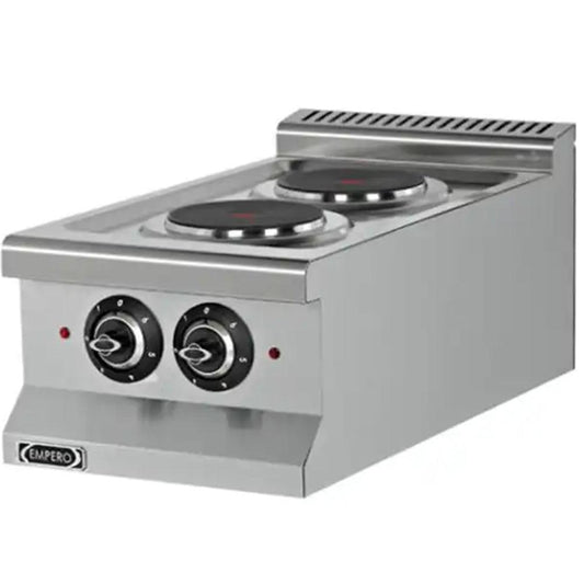 Empero Emp.6ke010-2016 Electrical Cooker 2 Hot Plates 3.5 kW, 40 x 63.5 x 28.5 cm - HorecaStore