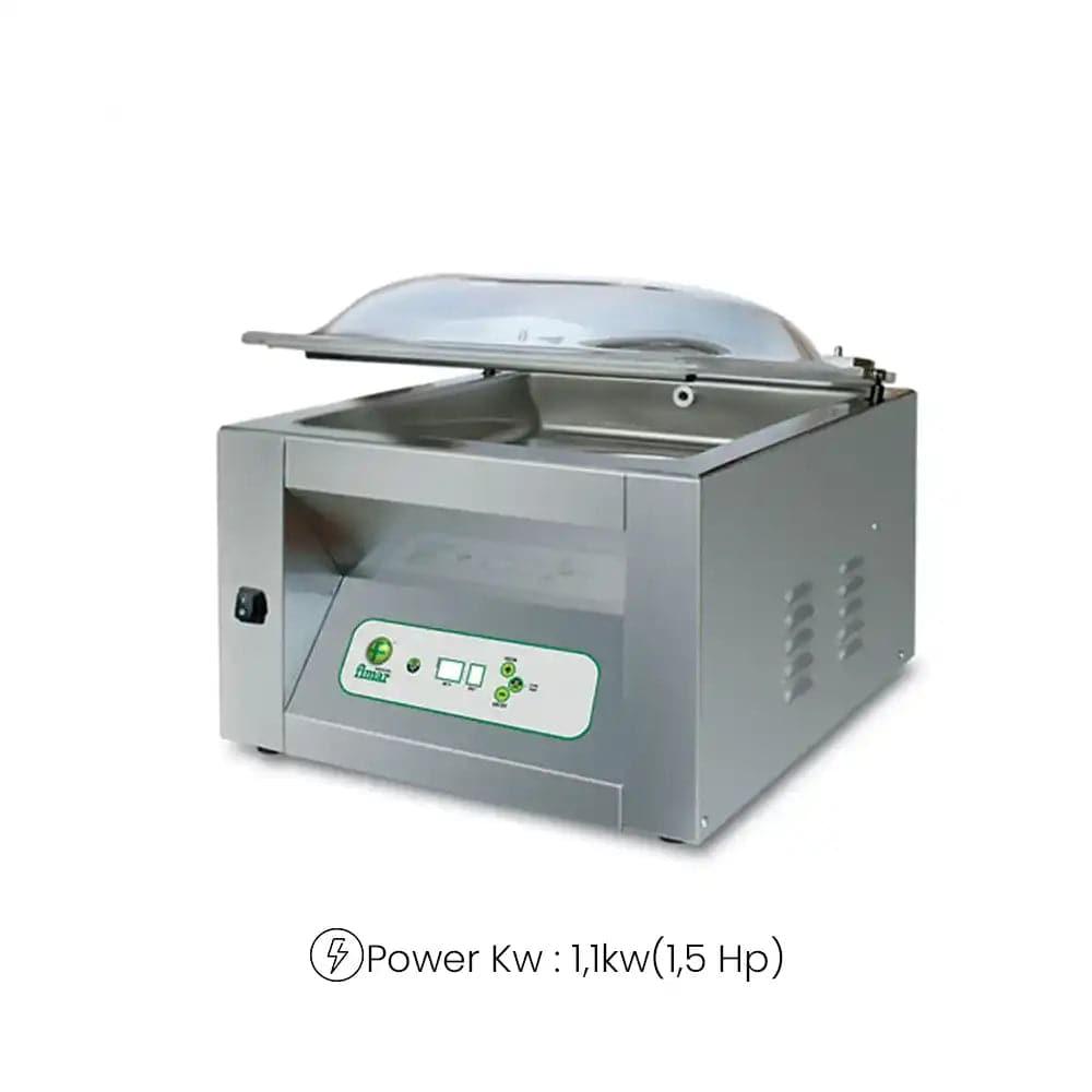 Fimar Stainless Steel Electric 1100W CAM400E23M Chamber Vacuum Packers ECO 1Phase, 51 X 56 X 45 cm