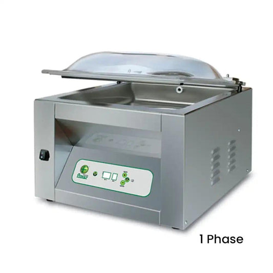 Fimar Stainless Steel Electric 1100W CAM450E23M Chamber Vacuum Packers ECO 1Phase, 56 X 61 X 46 cm   HorecaStore