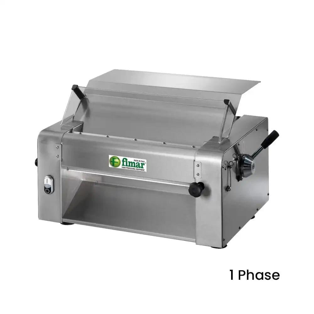 Fimar Stainless Steel Electric 370W SFSI42023050M, Pasta And Pizza Dough Roller Machine 1 Phase, 68 X 48 X 40 cm
