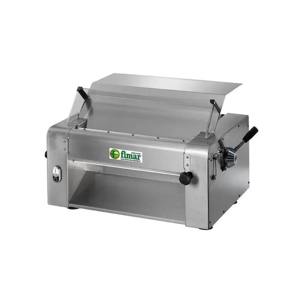 Fimar Stainless Steel Electric 370W SFSI42040050T, Pasta And Pizza Dough Roller Machine 3 Phase, 68 X 48 X 40 cm