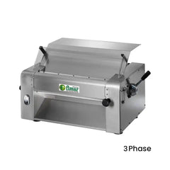 Fimar Stainless Steel Electric 370W SFSI42040050T, Pasta And Pizza Dough Roller Machine 3 Phase, 68 X 48 X 40 cm