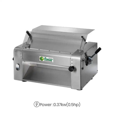 Fimar Stainless Steel Electric 370W SFSI52040050T, Pasta And Pizza Dough Roller Machine 3 Phase, 78 X 48 X 40 cm   HorecaStore