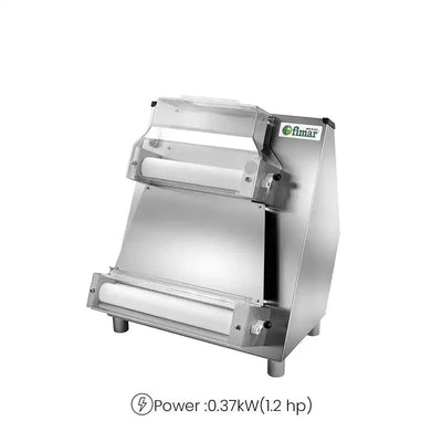 Fimar Stainless Steel Electric 370W STFIP42N235M Pizza Dough Roller Machine 1 Phase, 56 X 51 X 69 cm   HorecaStore