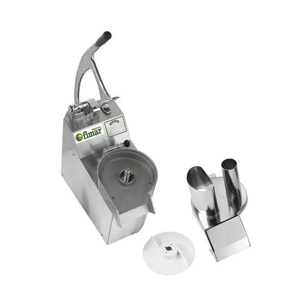 Fimar Stainless Steel Electric 370W, TV2000NRK235M-Vegetable Cutter La Romagnola 1-Phase, 22 X 61 X 52 cm With 5 Discs