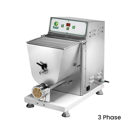 Fimar Stainless Steel Electric 750W PF40E405T, 3.5kg Pasta Making and Processing Machine 3 Phase, 31 X 59 X 53 cm   HorecaStore