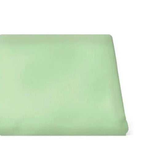 Foundations 100% Cotton Safefit Elastic Sheet for Compact Crib, Color Mint, Pack of 6