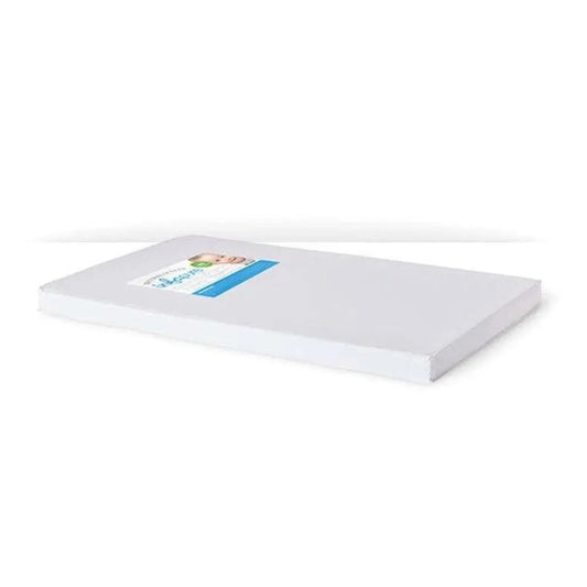 Crib Mattress 2" Inch For Compact Size Crib, Color White - Foundations USA