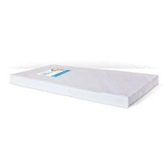 Foundations Nylon Reinforced,Ultradurable Vinyl Infapure Crib Mattress 3" Full Size, Color White