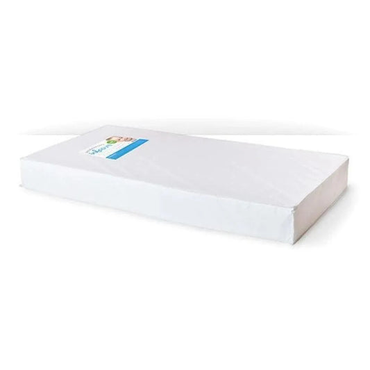 Foundations Nylon Reinforced,Ultradurable Vinyl Infapure Crib Mattress 5" Full Size, Color White