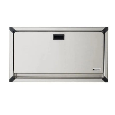 Foundations Stainless Series, Horizontal Baby Changing Table, Surface Mount L 95 x W 10 x H 55 cm