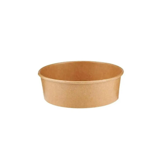 Free Plastik FPD1012 26 oz Paper Salad Bowl Without Lid 360Pcs, Ø15 X H6 cm