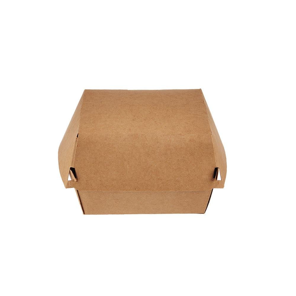 Free Plastik FPD1014 Paper Burger Box Large 500pcs, 12 X 12 X 9 cm