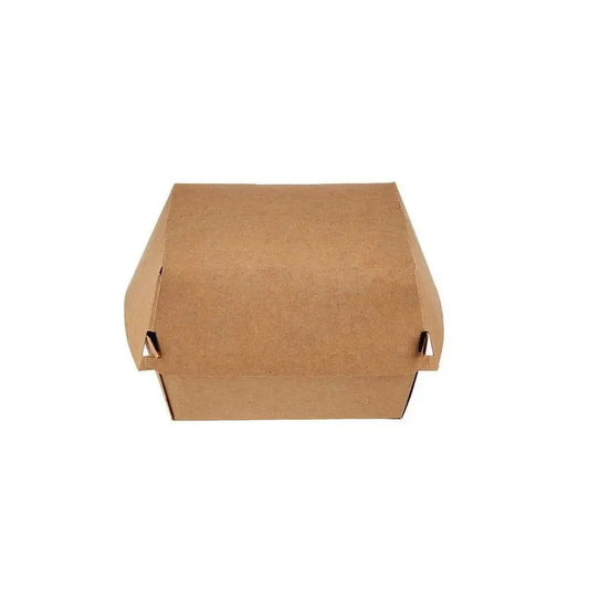 Free Plastik FPD1014 Paper Burger Box Large 500pcs, 12 X 12 X 9 cm