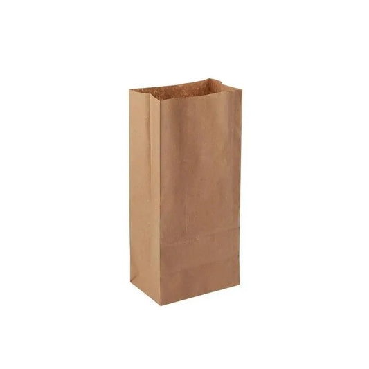 Free Plastik FPD1024 Paper Square Bottom Paper Bags 500pcs, 15 X 10.5 X 33.5 cm