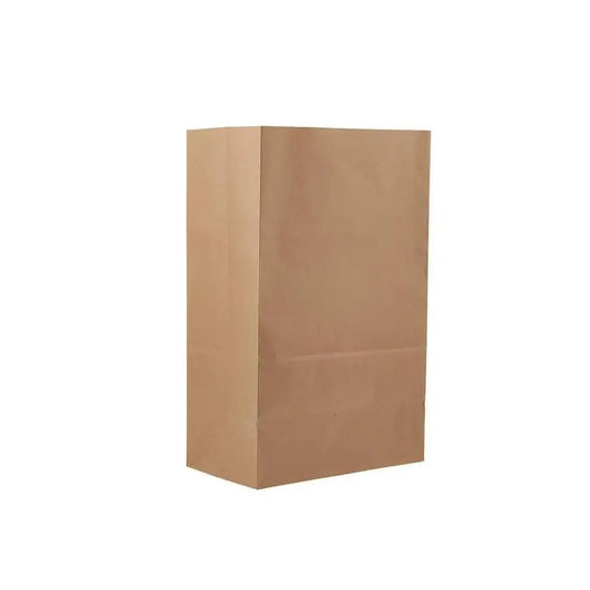 Free Plastik FPD1025 Paper Square Bottom Paper Bags 500pcs, 23 X 13 X 37 cm