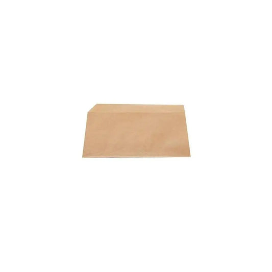 Free Plastik FPD1028 Plain Small Paper Pocket Wrap 1000pcs, 12 X 12 cm