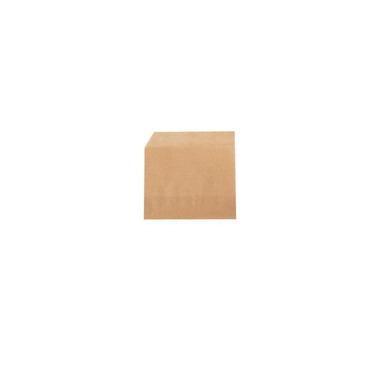 Free Plastik FPD1028 Plain Small Paper Pocket Wrap 1000pcs, 12 X 12 cm - HorecaStore