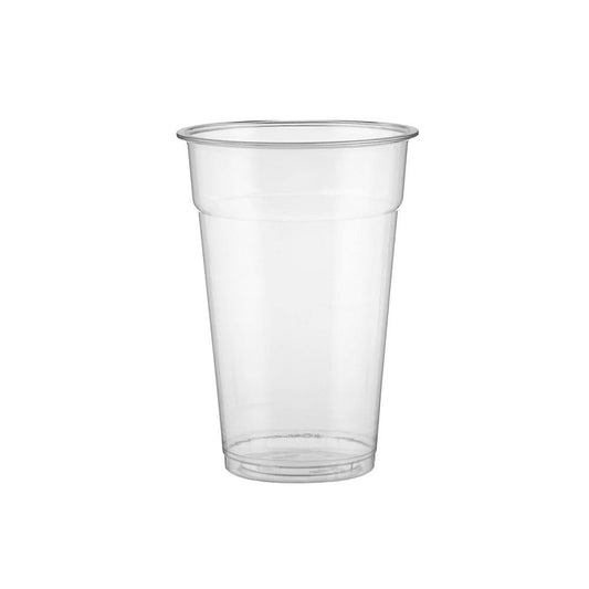 Free Plastik FPD1031 16 oz PET Clear Juice Cup 1000pcs, Ø9 X H13 cm - HorecaStore