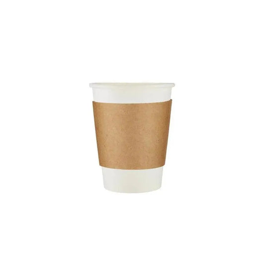 Free Plastik FPD1034 Sleeves For 8 oz Paper Cups 1000pcs, Ø6 X H7 cm