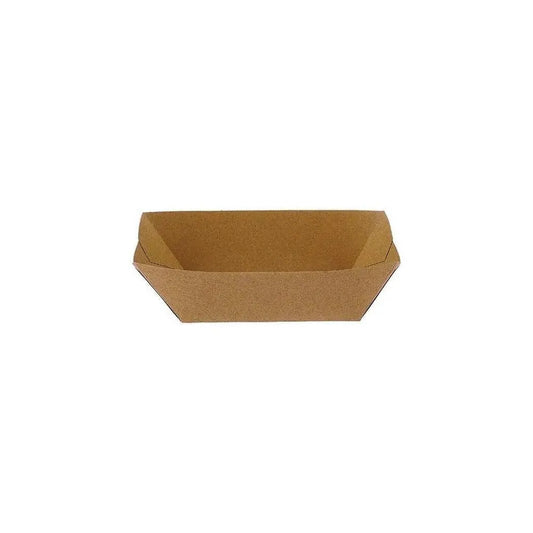 Free Plastik FPD1038 Paper Boat Tray Small 700pcs, 17.5 X 8.5 X 4.5 cm