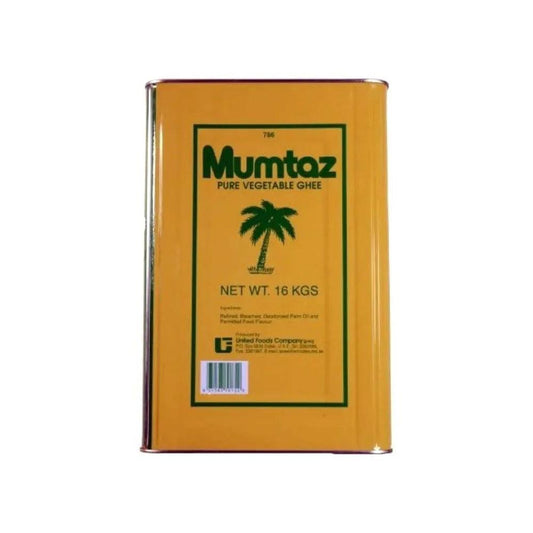 Mumtaz Vegetable Ghee 1 x 16 Liters   HorecaStore