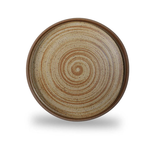 Furtino England Desert 8"/20cm Round Porcelain Walled Plate - HorecaStore
