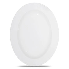 Furtino England Finesse 15"/36cm White Oval Porcelain Platter 1/Case