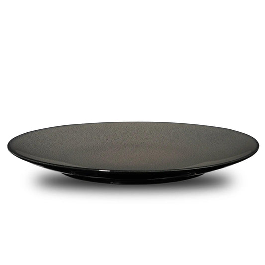 Furtino England Impression Smoke 8.6"/22cm Porcelain Round Coupe Plate - HorecaStore