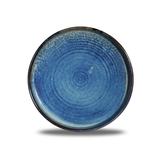 Furtino England Midnight Blue 8"/20cm Porcelain Round Plate - HorecaStore