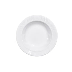 Furtino England Row 23cm/9'' White Porcelain Deep Plate