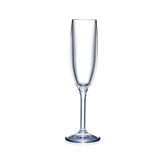 Furtino Polycarbonate Champagne Glass, 16.9 cl, Pack of 6