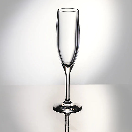 Furtino Polycarbonate Champagne Glass, 16.9 cl, Pack of 6