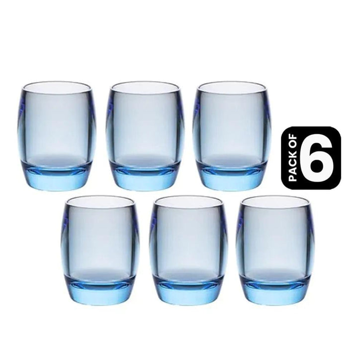 Furtino Polycarbonate Tumbler Glass, 22.8 cl, Pack of 6 - HorecaStore