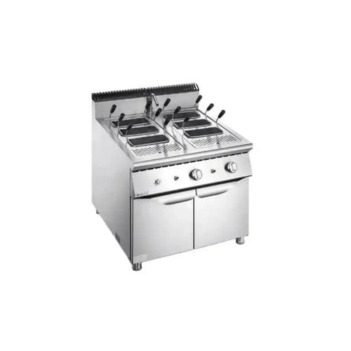 THS Gas Pasta Cooker With Cupboard  40 L, L 40 x W 90 x H  85 cm, Stainless Steel Finish