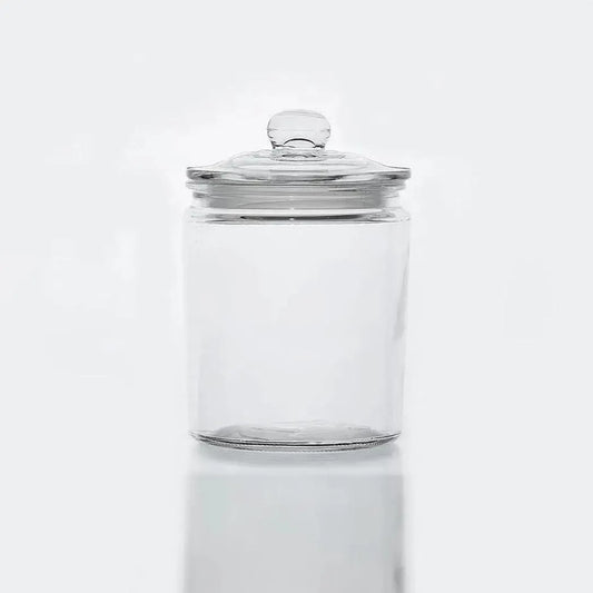 Glass Storage Container 2.0 L, BPA-Free, Non-toxic. Wide opening, Clear