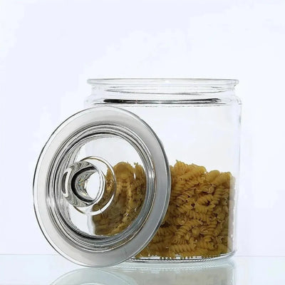 Glass Storage Container 2.0 L, BPA-Free, Non-toxic. Wide opening, Clear