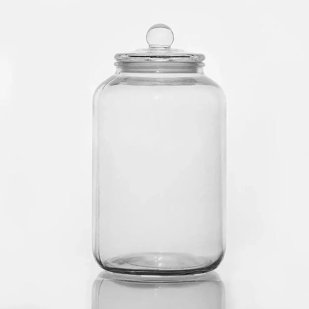 Glass Storage Container 6.0 L, BPA-Free, Non-toxic. Wide opening, Clear