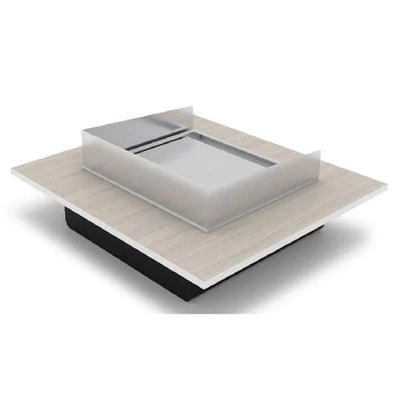 Griddle Station L 90 x W 80 cm,  High Temperature Resistant, Scratch Resistant. Safety Borderline, Non Slip. Retractable Wire