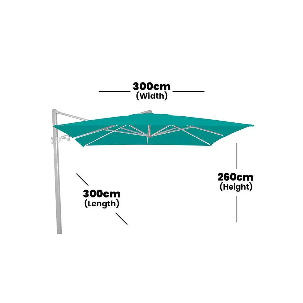 gymkhana-calella-outdoor-side-pole-umbrella-without-base-white-turquoise-300x300x260-cm