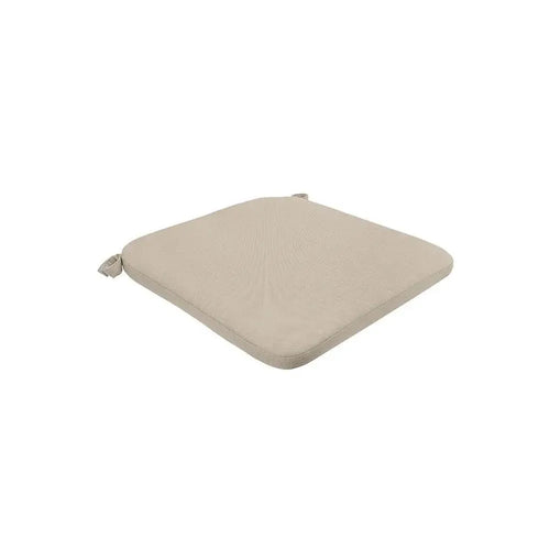 Gymkhana  Grasshopper Outdoor Dining Chair Cushion, Panama Marble, Beige, 48x50x3 cm