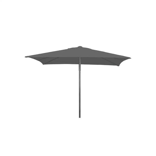 Gymkhana Marbella Outdoor Centre Pole Umbrella without Base, Anthracite/Grey, 250x250x263 cm