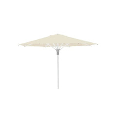 Gymkhana Valencia Outdoor Centre Pole Umbrella without Base, White/Beige, 210x240 cm